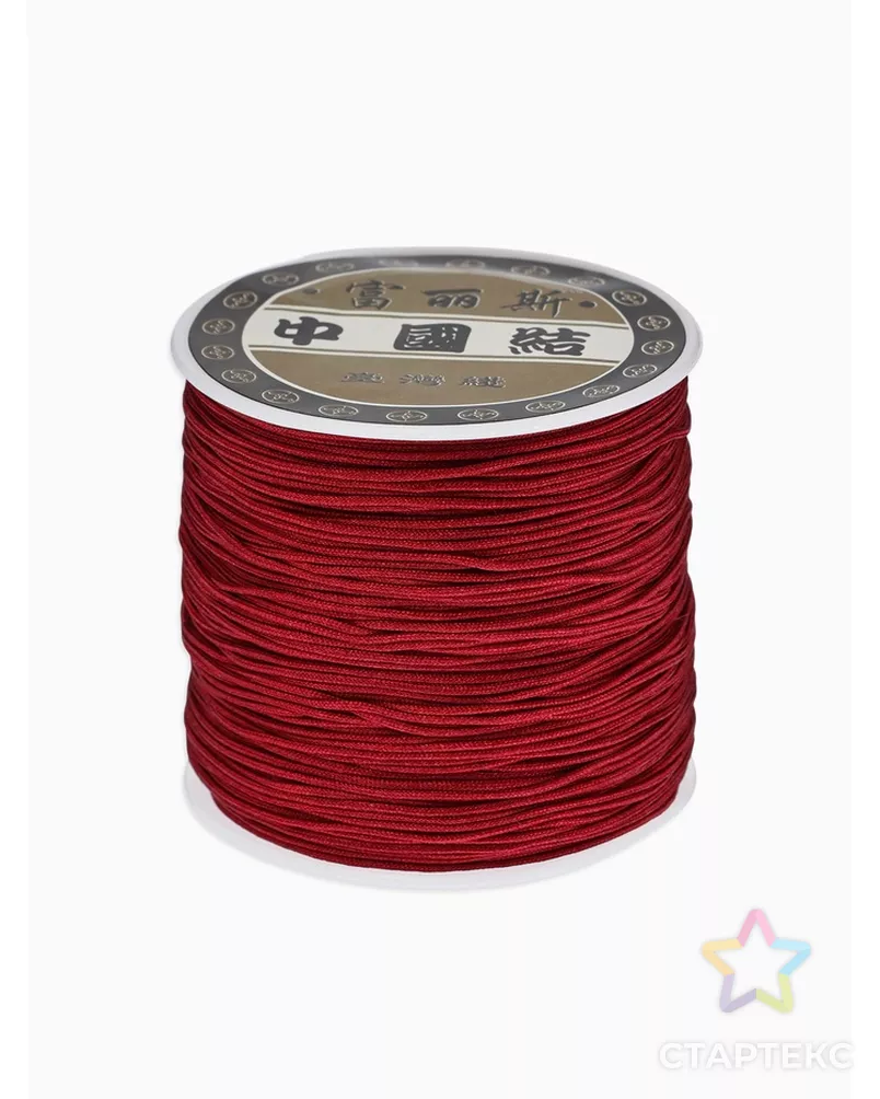 Шнур на бабине "ШАМБАЛА" длина 100м, толщина 0,8мм арт. СМЛ-22481-10-СМЛ3751853 - рис. 3