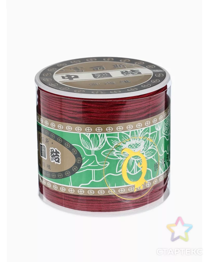 Шнур на бабине "ШАМБАЛА" длина 100м, толщина 0,8мм арт. СМЛ-22481-10-СМЛ3751853 - рис. 5