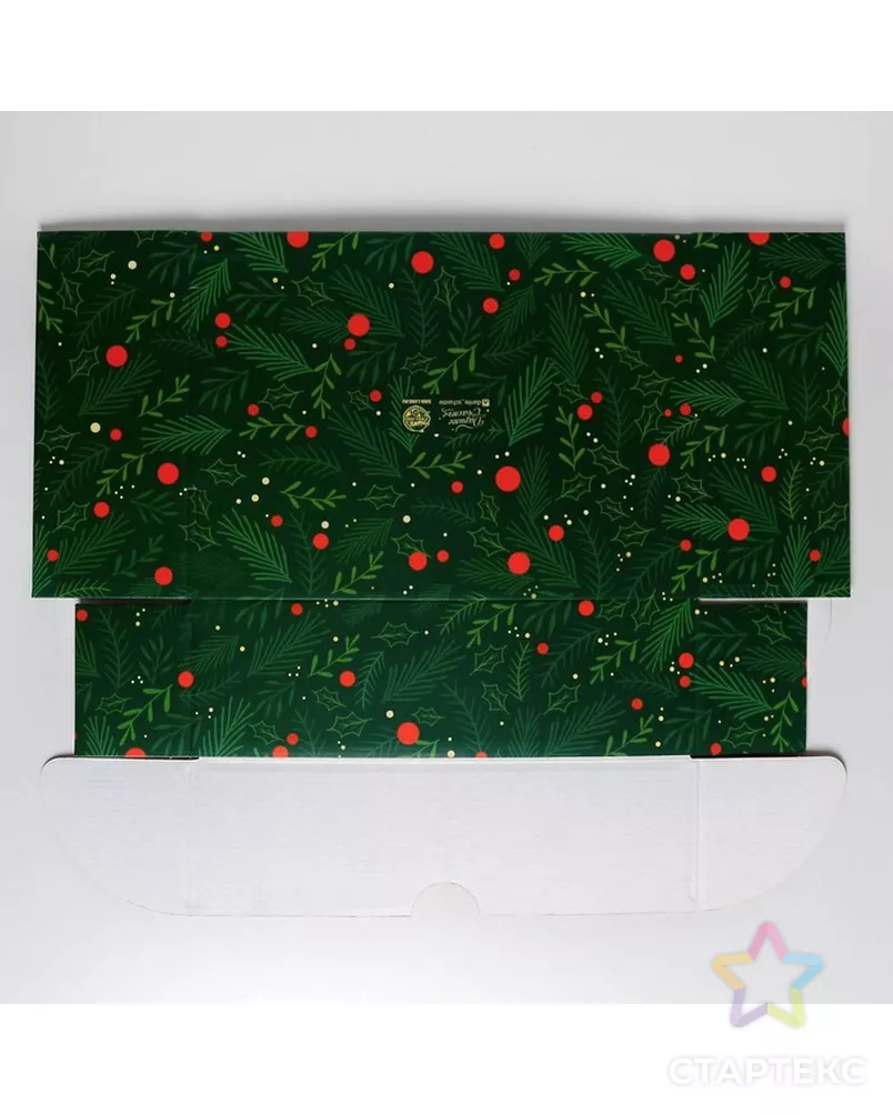 Складная коробка «С новым годом», 30,7 × 22 × 9,5 см арт. СМЛ-87246-1-СМЛ0005010499 - рис. 7