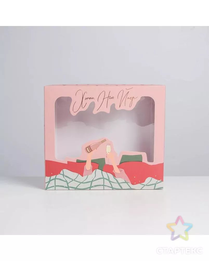 Коробка подарочная Pink mood, 23.5 × 20.5 × 5.5 см арт. СМЛ-163985-1-СМЛ0006881886 - рис. 3