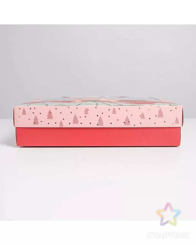 Коробка подарочная Pink mood, 23.5 × 20.5 × 5.5 см арт. СМЛ-163985-1-СМЛ0006881886 - рис. 4