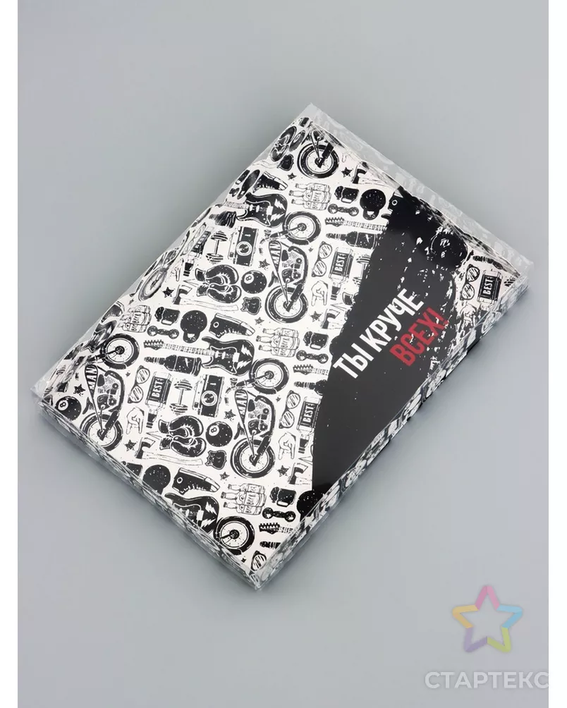 Коробка для печенья, кондитерская упаковка, "Ты круче всех", 22 х 15 х 3 см арт. СМЛ-267663-1-СМЛ0010702777 - рис. 2